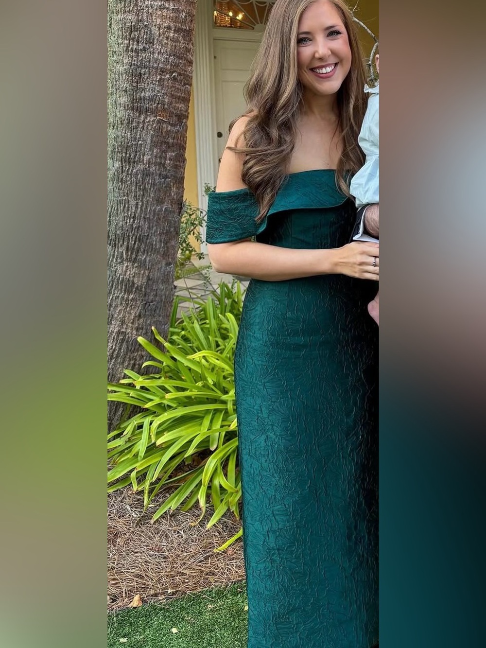 Alex Marie Emerald Green Dress